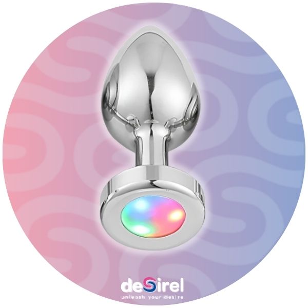 Desirel GlowPlug világító anál plug - szexshop.hu sex shop