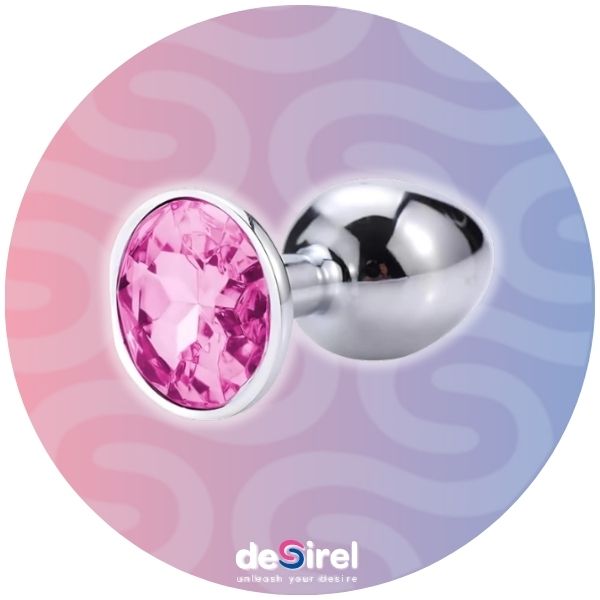 Desirel Pink Jewel M anál plug - szexshop.hu sex shop