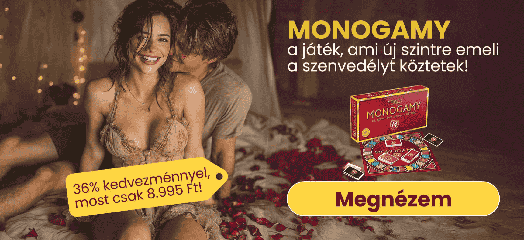 Monogamy erotikus társasjáték pároknak – Szexshop.hu sex shop