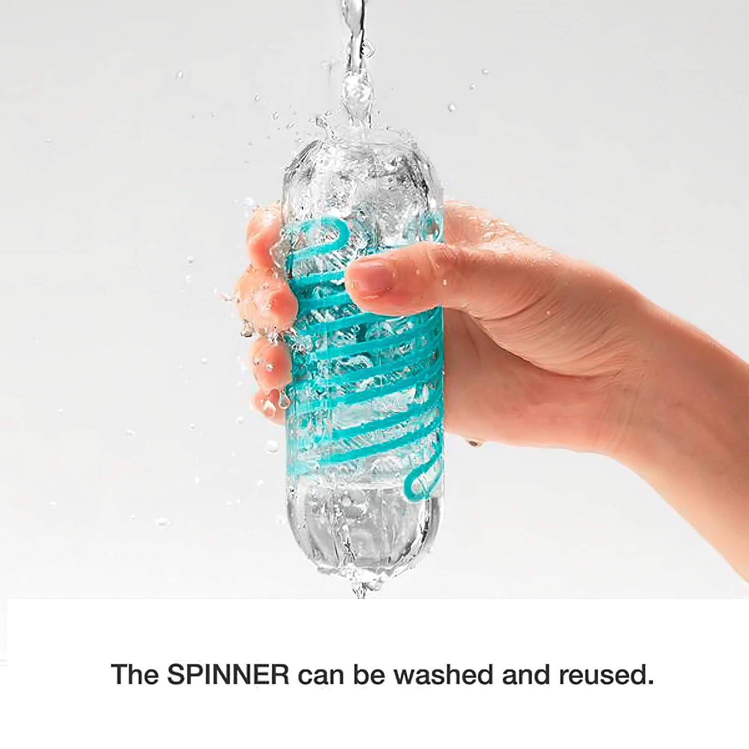 TENGA Spinner Tetra - maszturbátor (átlátszó)