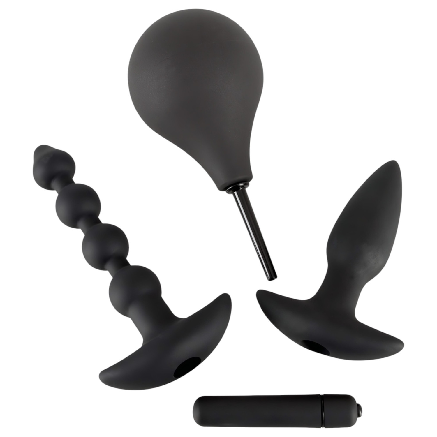 Black Velvets anál vibrátor készlet (4 részes)