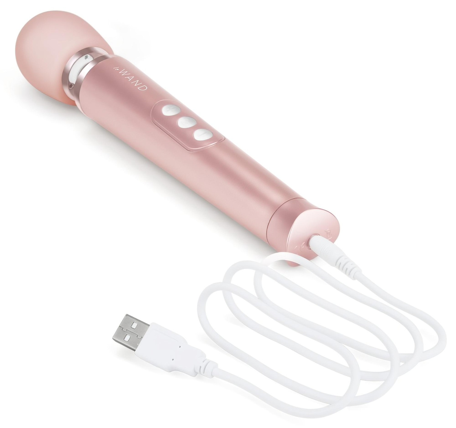 le WAND Petite prémium wand-vibrátor (Rose Gold)