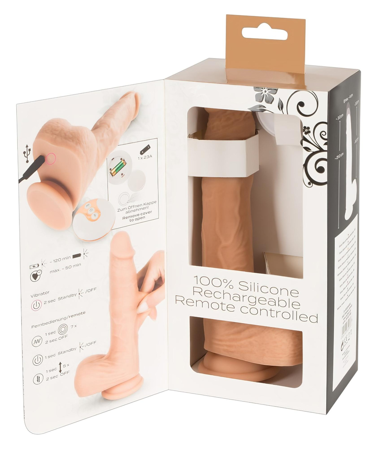 You2Toys - Natural - lökő vibrátor (testszínű)