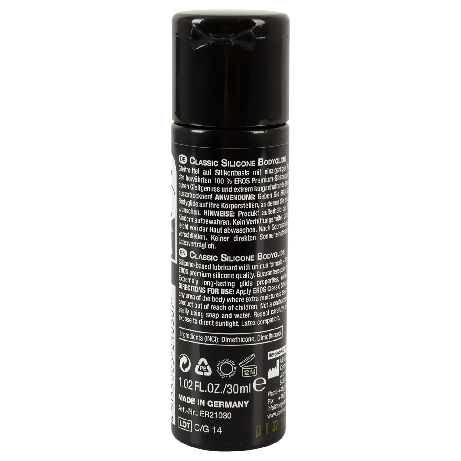 EROS 2in1 - szilikonos síkosító (30 ml) EROS 2in1 - szilikonos síkosító (30 ml)