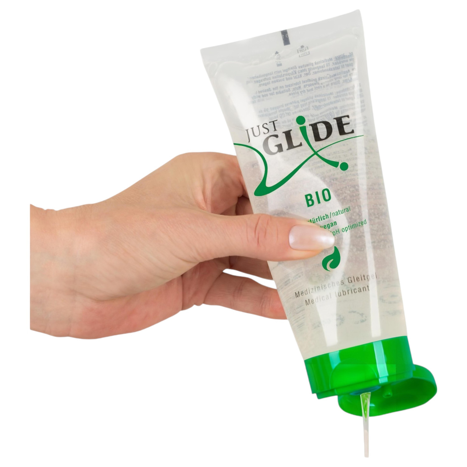 Just Glide Bio - vízbázisú vegán síkosító (200 ml)