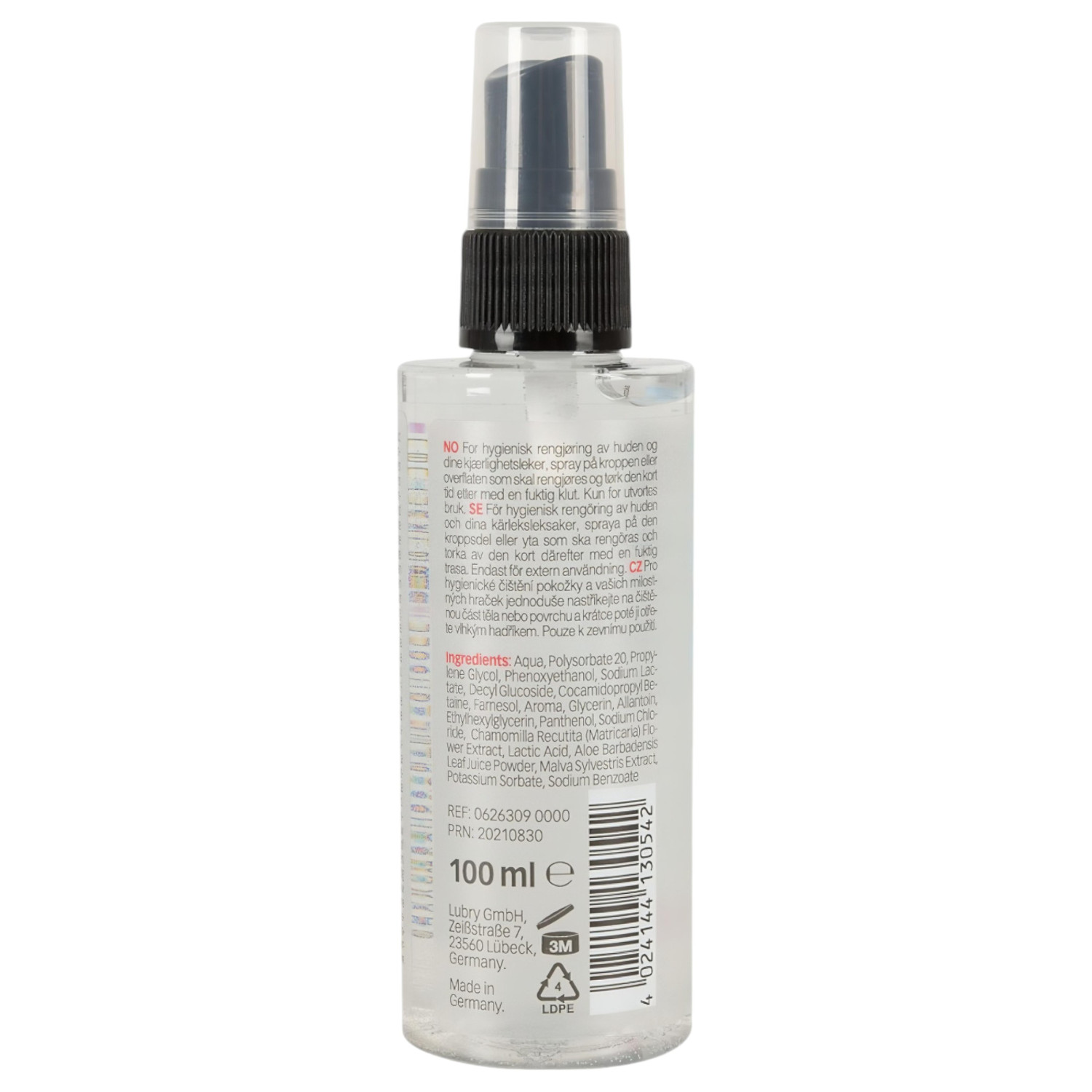 Just Play - 2in1 intim- és terméktisztító spray (100 ml)