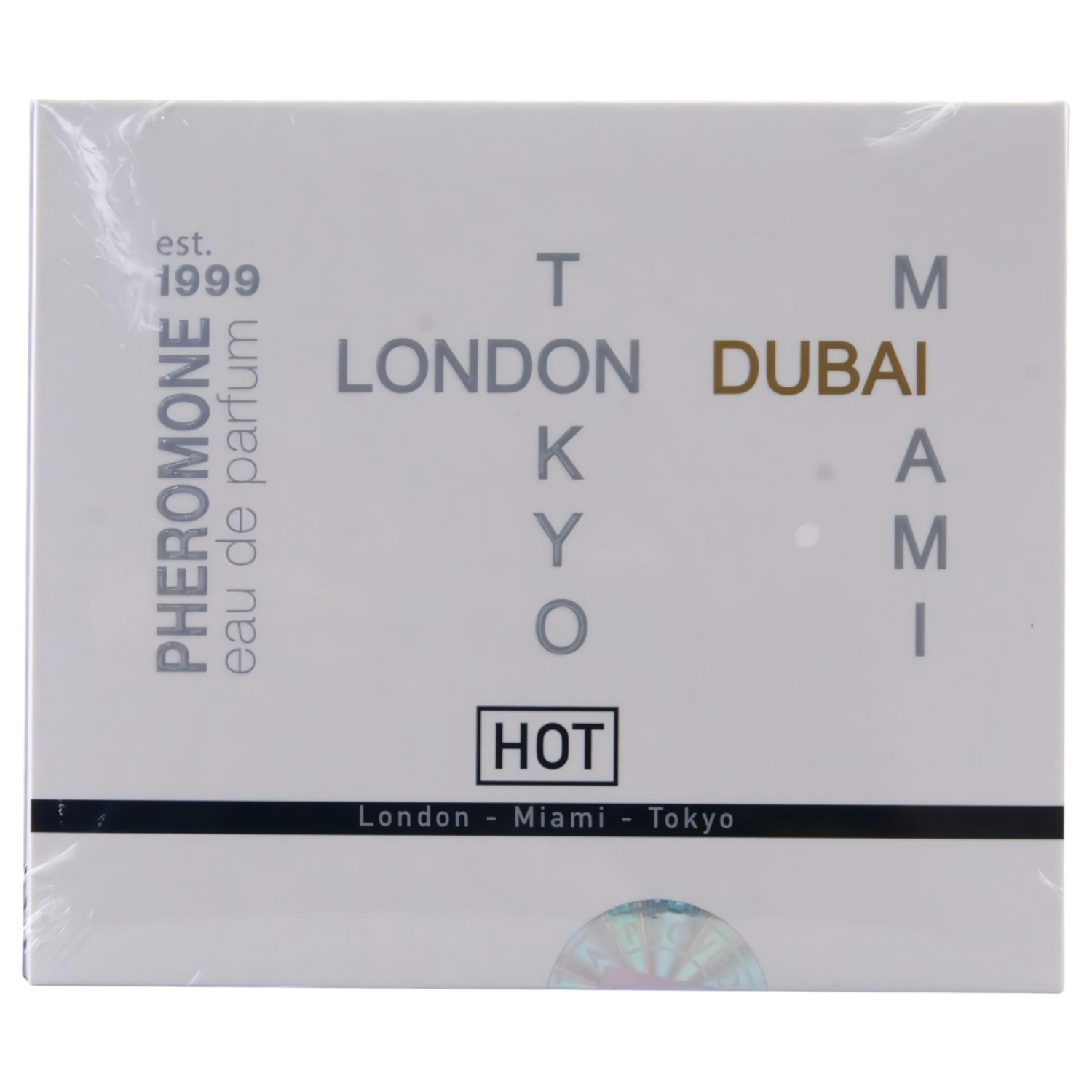 HOT LMTD feromon parfüm csomag nőknek (4 × 5 ml)