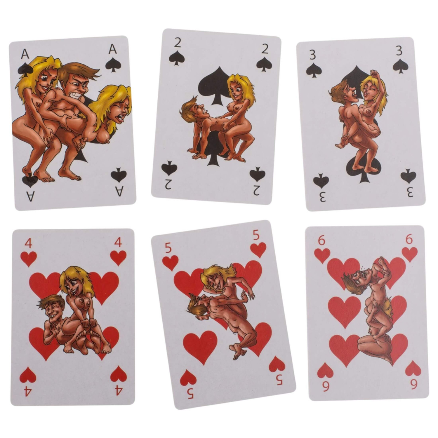 Kama Sutra - mókás francia kártya (54 db) Kama Sutra - mókás francia kártya (54 db)