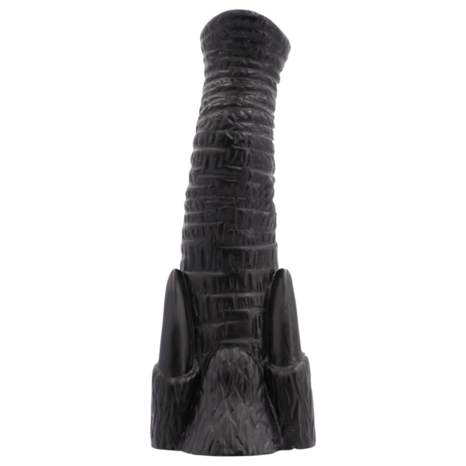 AnimHole Djumbo - elefánt ormány dildó - 18 cm (fekete)