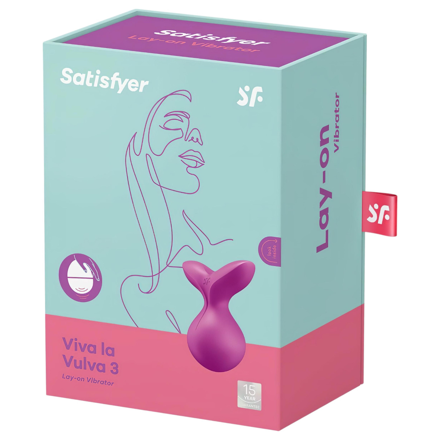 Satisfyer Viva la Vulva 3 - csikló vibrátor (viola) Satisfyer Viva la Vulva 3 - csikló vibrátor (viola)