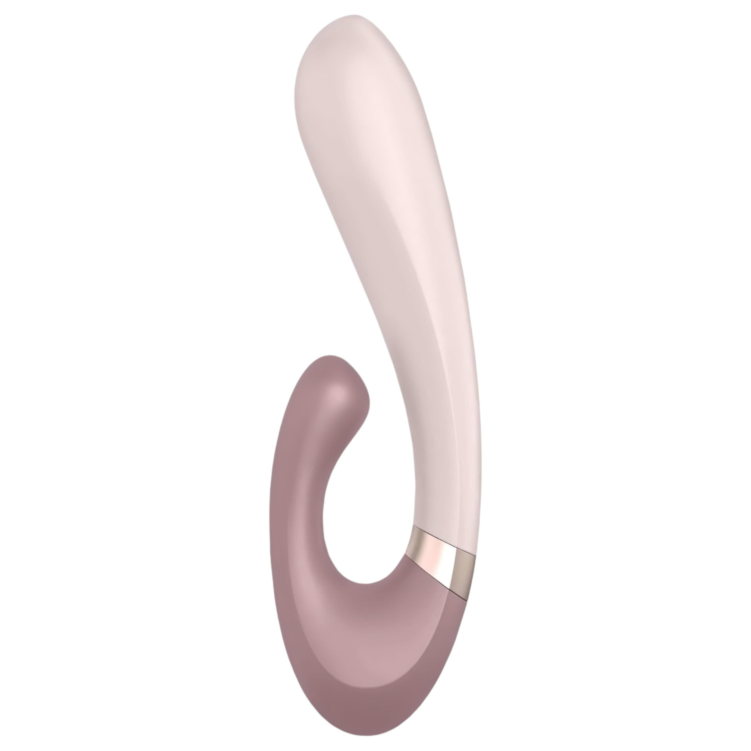 Satisfyer Heat Wave – App-vezérelt melegítő vibrátor (bézs)