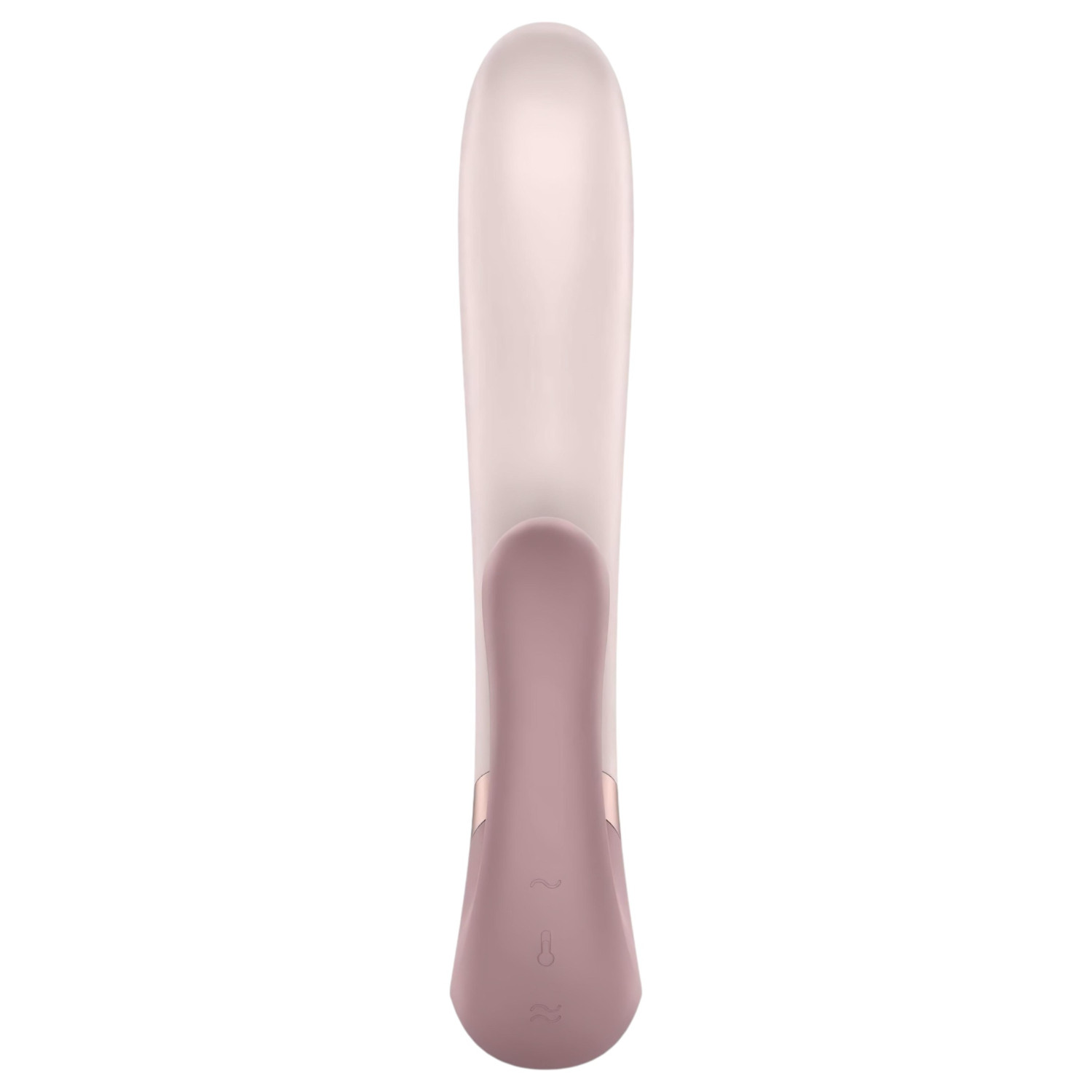 Satisfyer Heat Wave – App-vezérelt melegítő vibrátor (bézs)