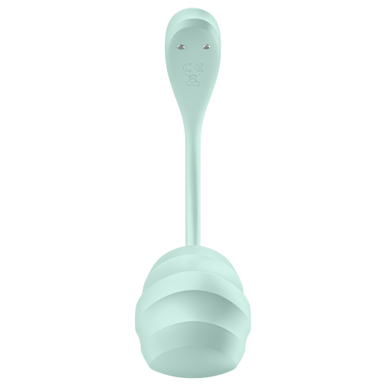 Satisfyer Smooth Petal – App-vezérelt vibrációs tojás (zöld)