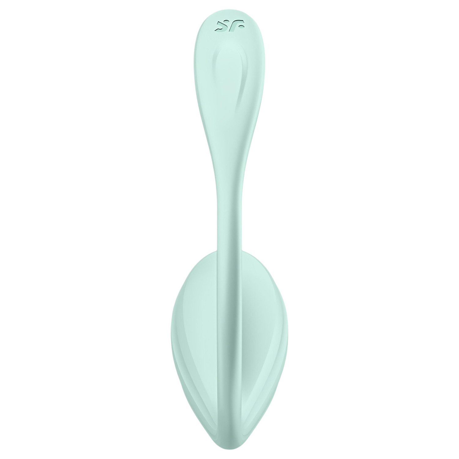 Satisfyer Smooth Petal – App-vezérelt vibrációs tojás (zöld)