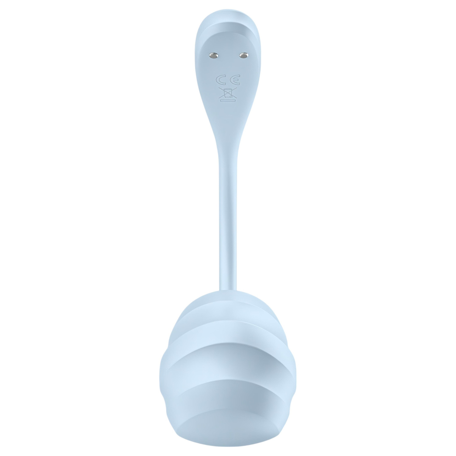 Satisfyer Smooth Petal – App-vezérelt vibrációs tojás (kék)