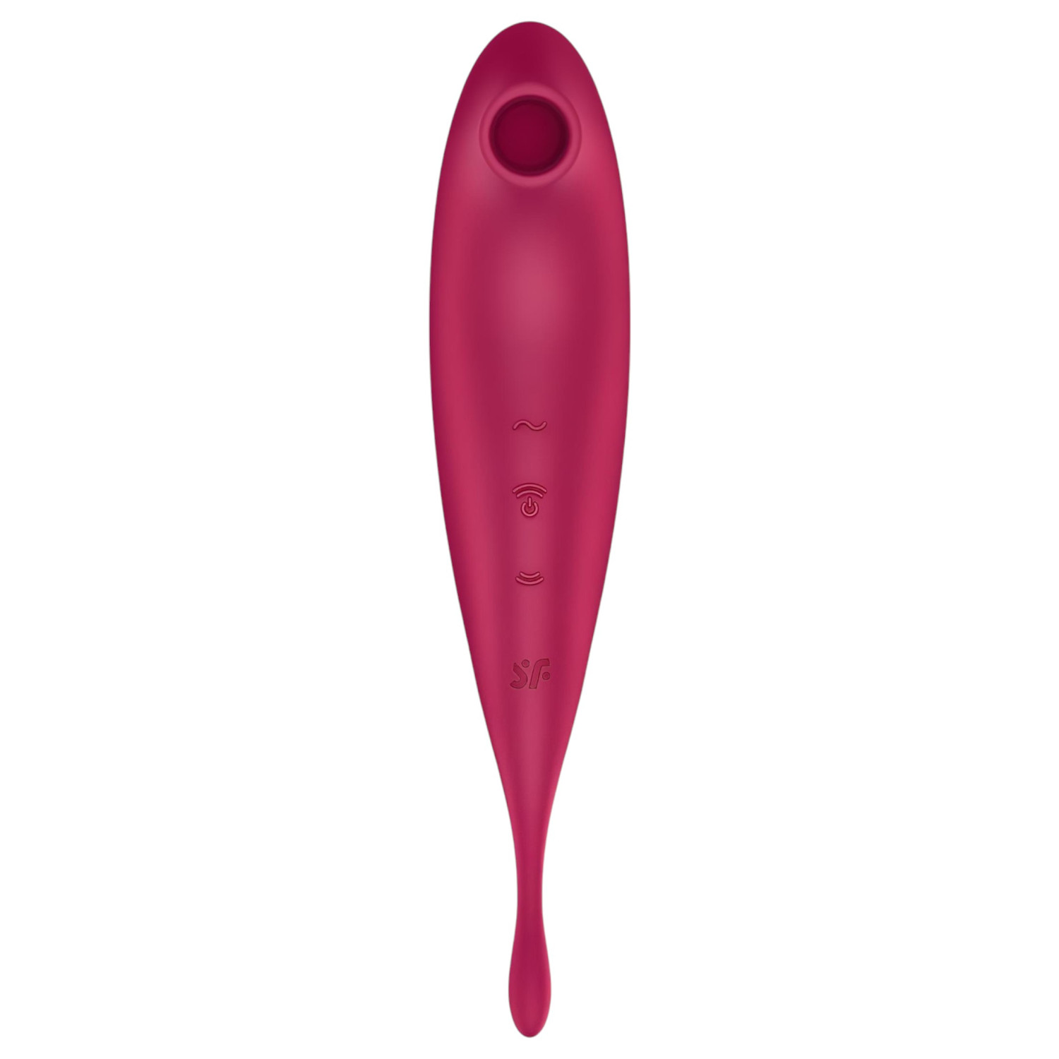 Satisfyer Twirling Pro – App-vezérelt csiklóvibrátor (piros)