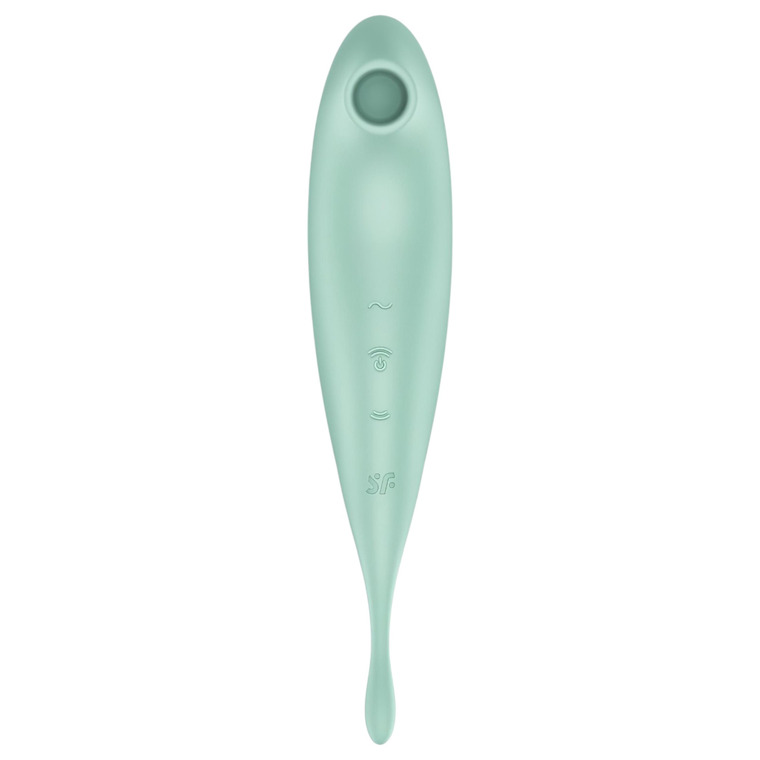 Satisfyer Twirling Pro – App-vezérelt csiklóvibrátor (menta)