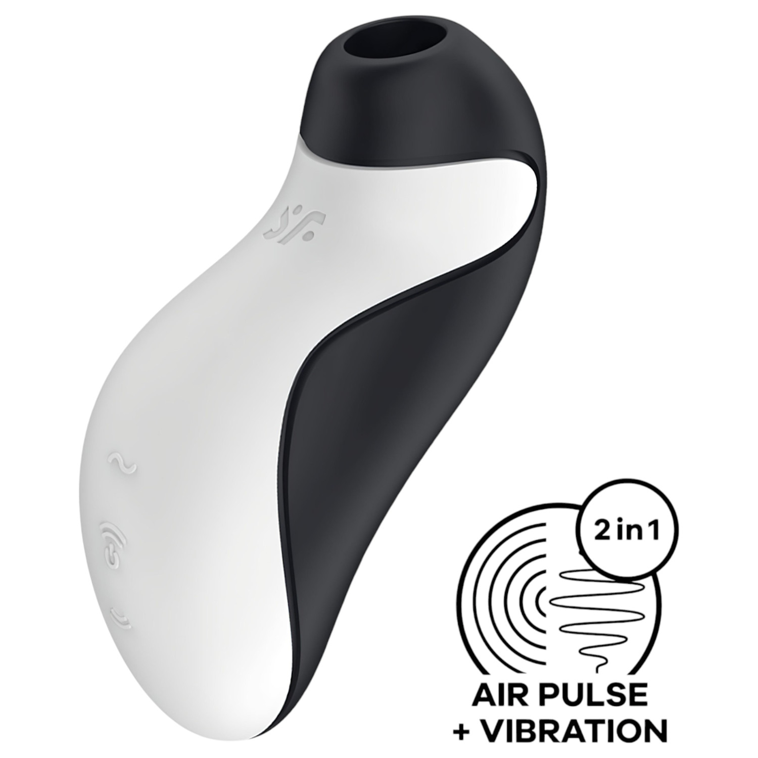 Satisfyer Orca - vízálló léghullámos csiklóizgató (fekete-fehér) Satisfyer Orca - vízálló léghullámos csiklóizgató (fekete-fehér)