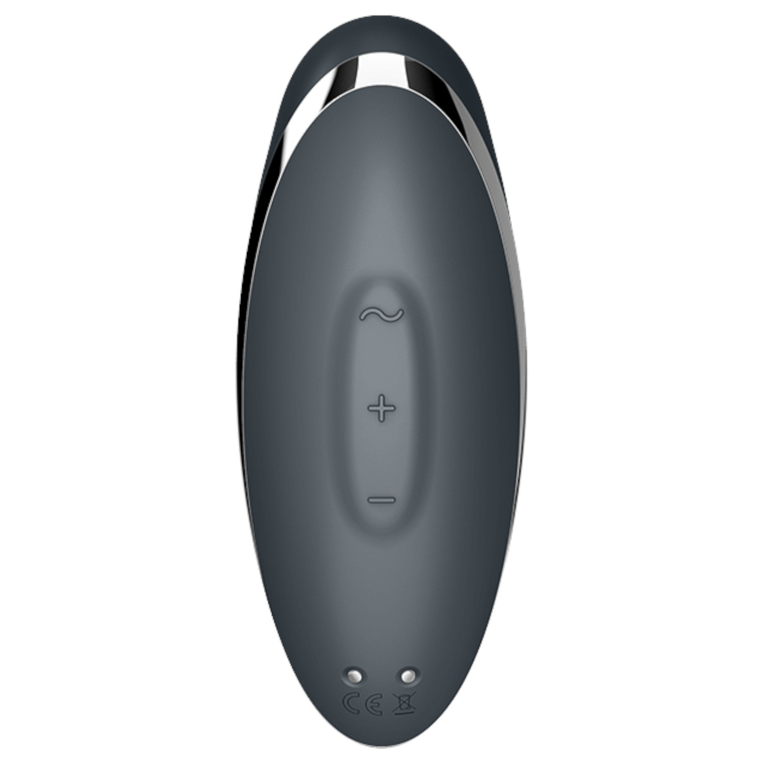 Satisfyer Tap & Climax 2 - 2in1 csikló vibrátor (szürke) Satisfyer Tap & Climax 2 - 2in1 csikló vibrátor (szürke)