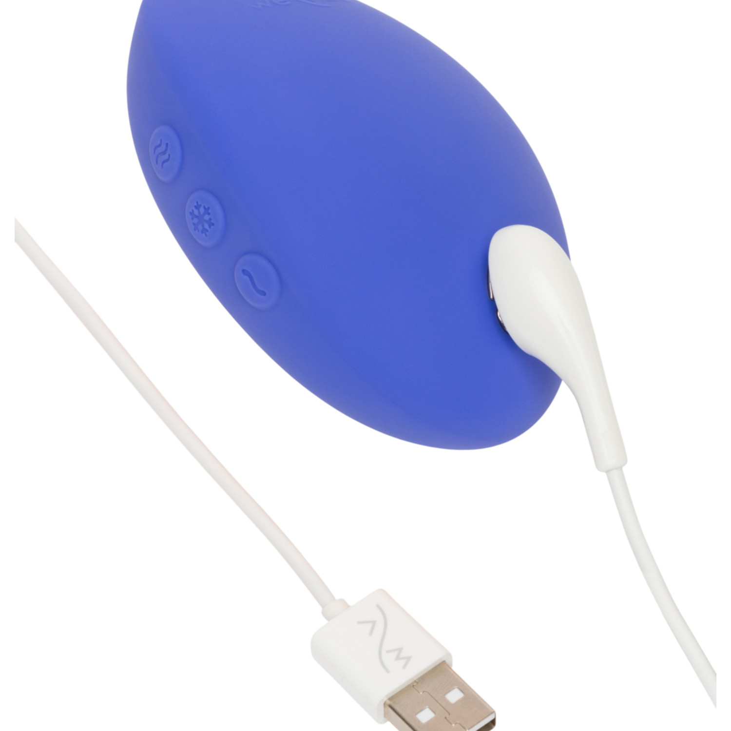 We-Vibe Temp - hűtő-melegítő csiklóizgató vibrátor (kék)