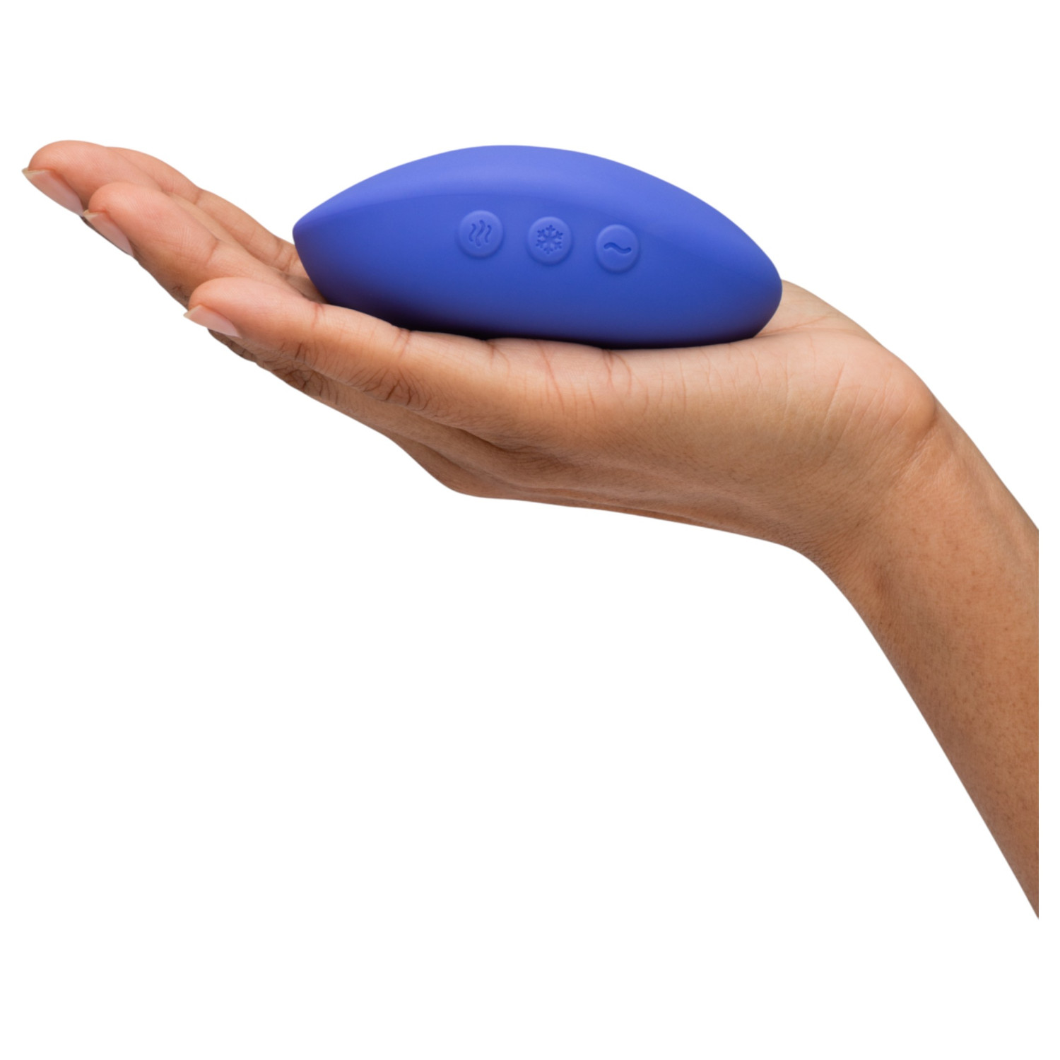 We-Vibe Temp - hűtő-melegítő csiklóizgató vibrátor (kék)