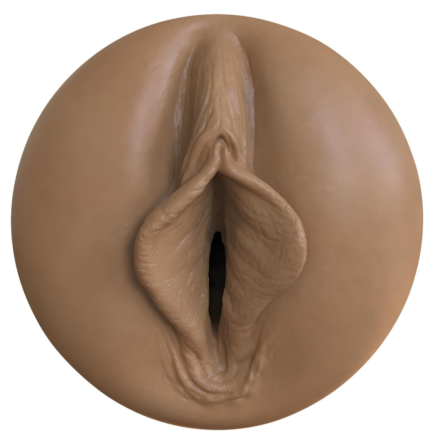 Fleshlight Boost Bang - élethű művagina maszturbátor (barna)