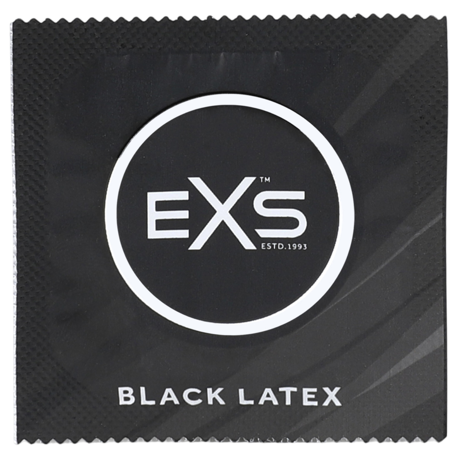 EXS Black - latex óvszer (fekete, 12 db)