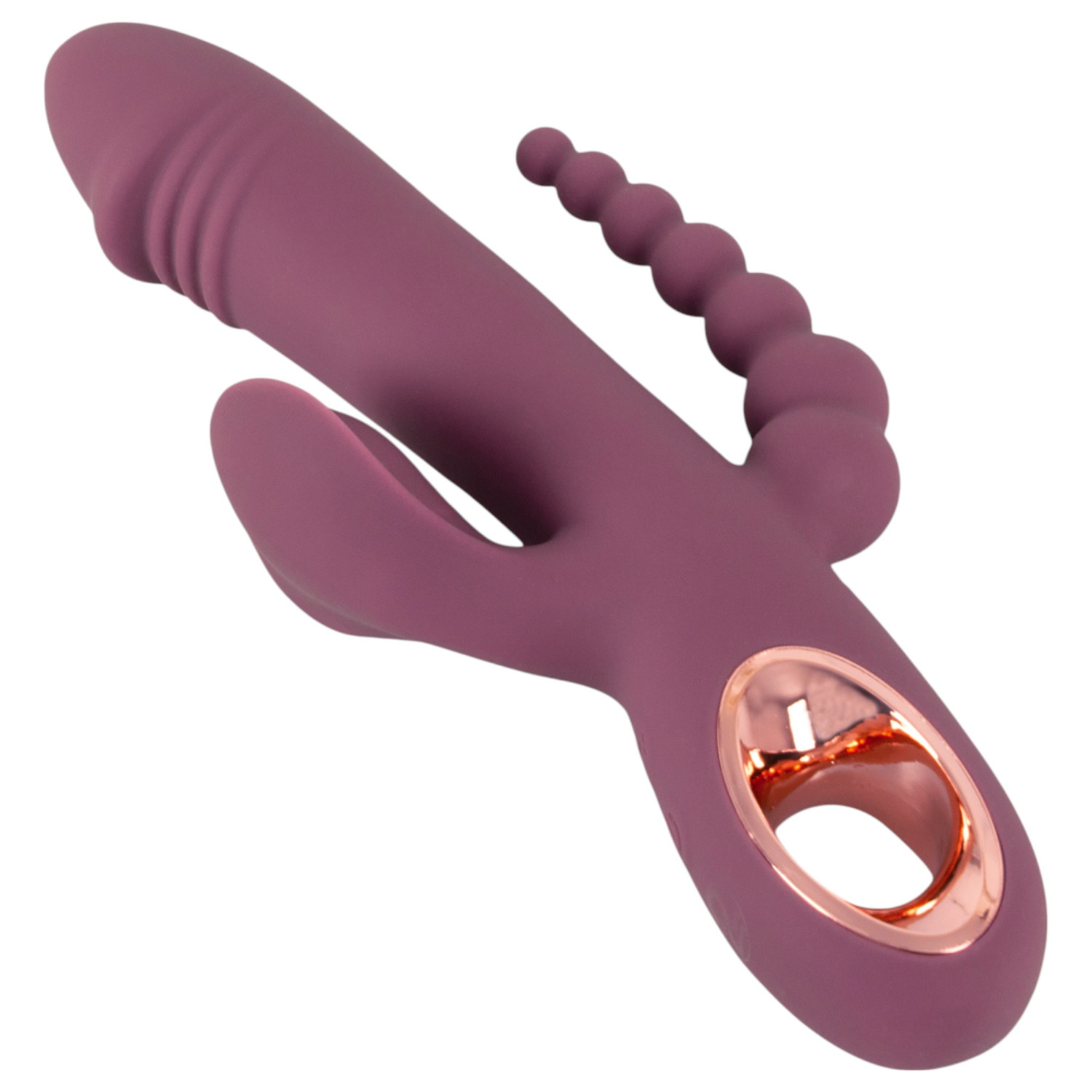 You2Toys - akkus, tripla karos vibrátor (lila)