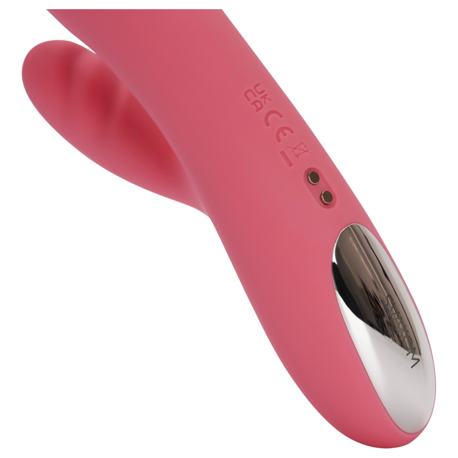 Svakom Avery - akkus, csiklókaros lökő vibrátor (pink)
