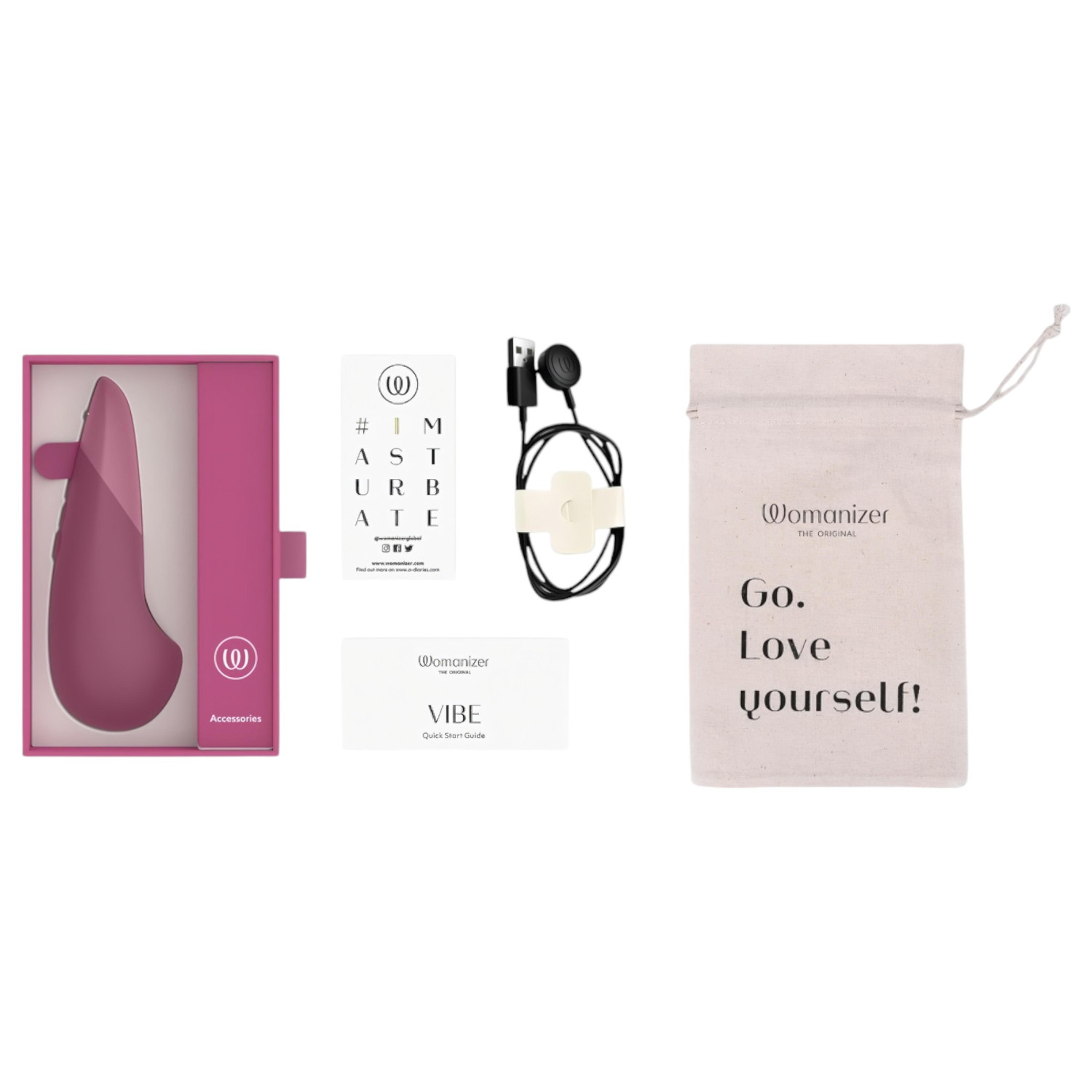 Womanizer Vibe - csikló vibrátor (pink) Womanizer Vibe - csikló vibrátor (pink)