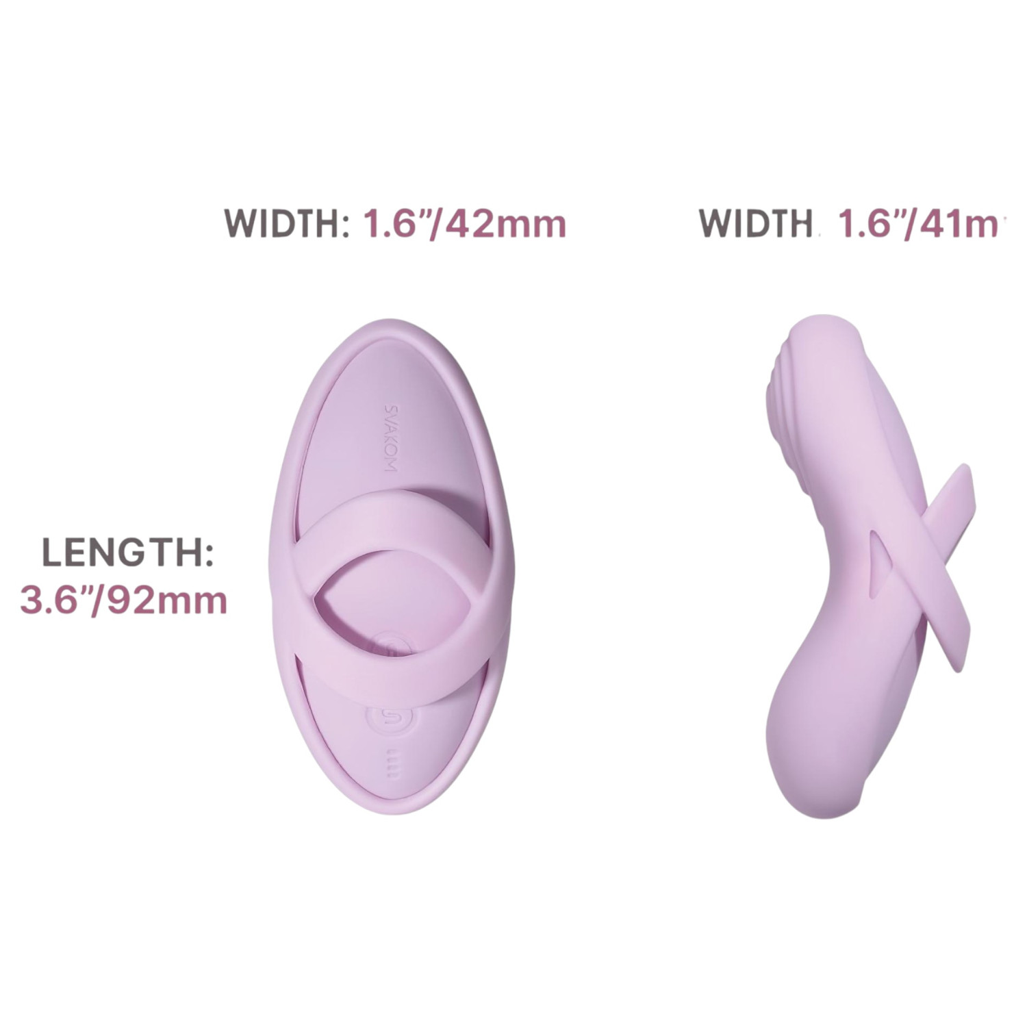 Svakom Echo 2 – App-vezérelt ujjvibrátor (pink) Svakom Echo 2 – App-vezérelt ujjvibrátor (pink)
