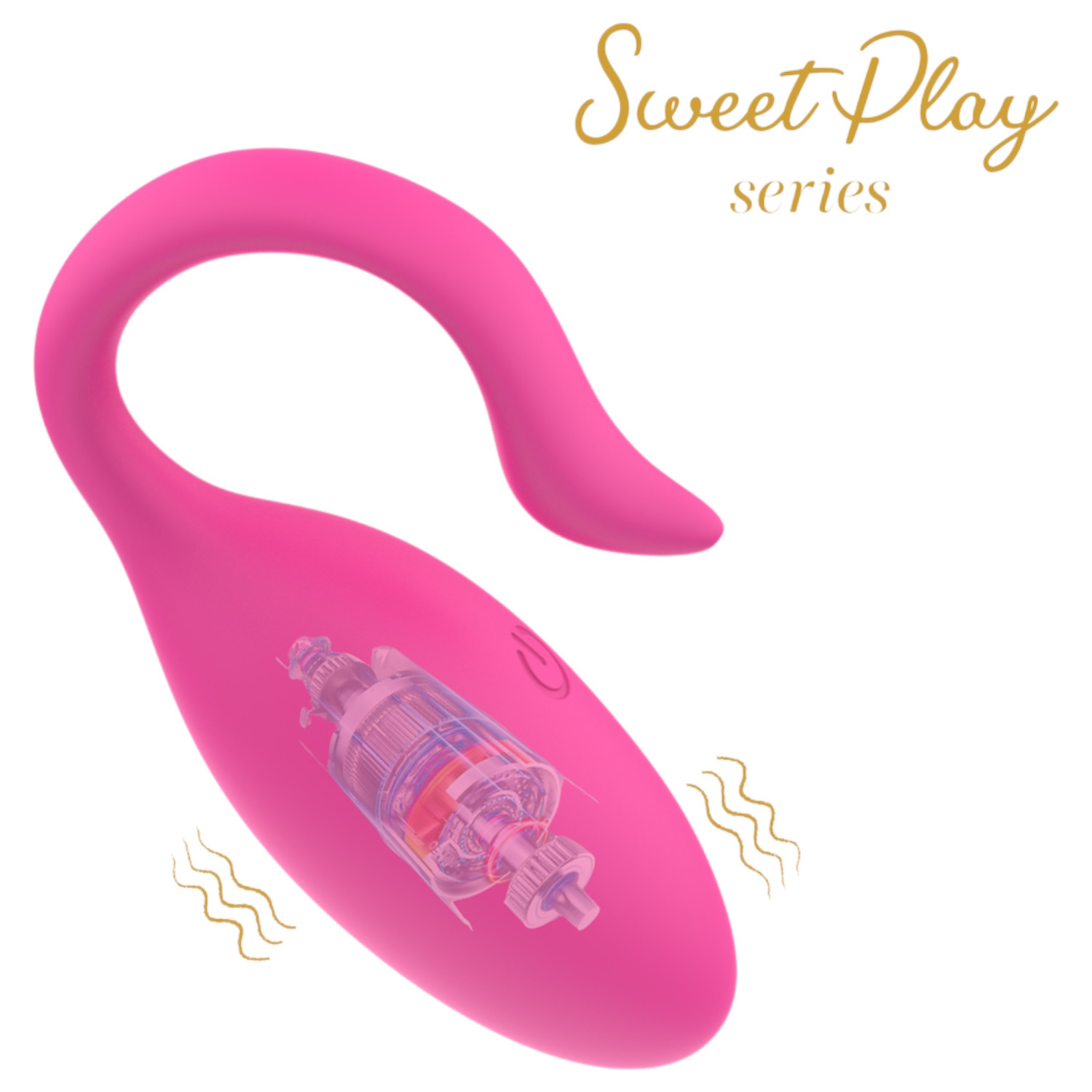 Sweet Play – App-vezérelt vibrációs tojás (pink)