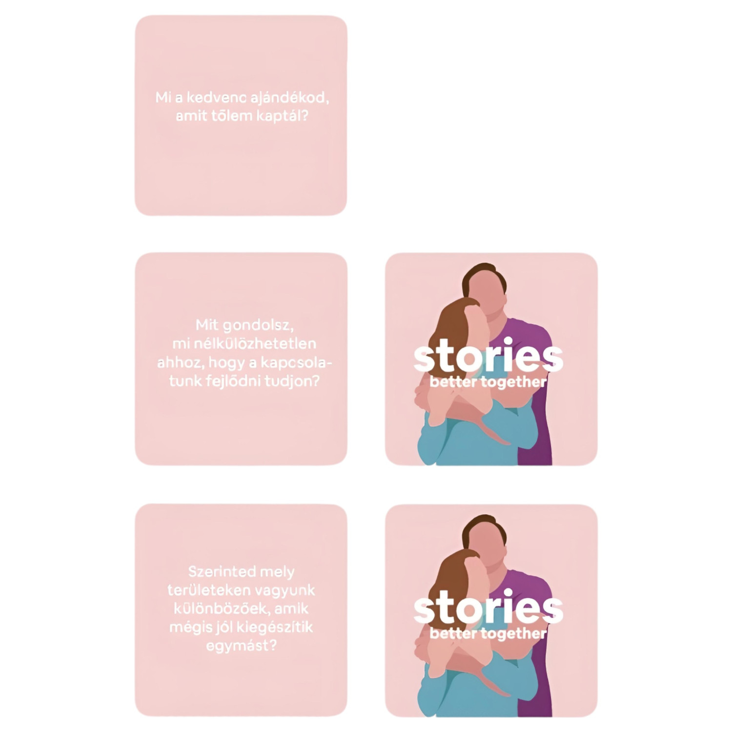 Stories önismereti kérdések pároknak Stories önismereti kérdések pároknak
