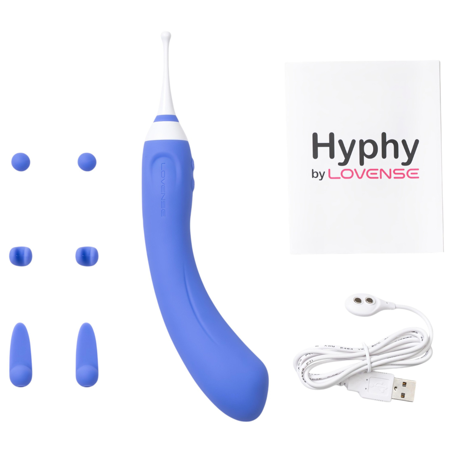 Lovense Hyphy – App-vezérelt 2in1 vibrátor (lila)