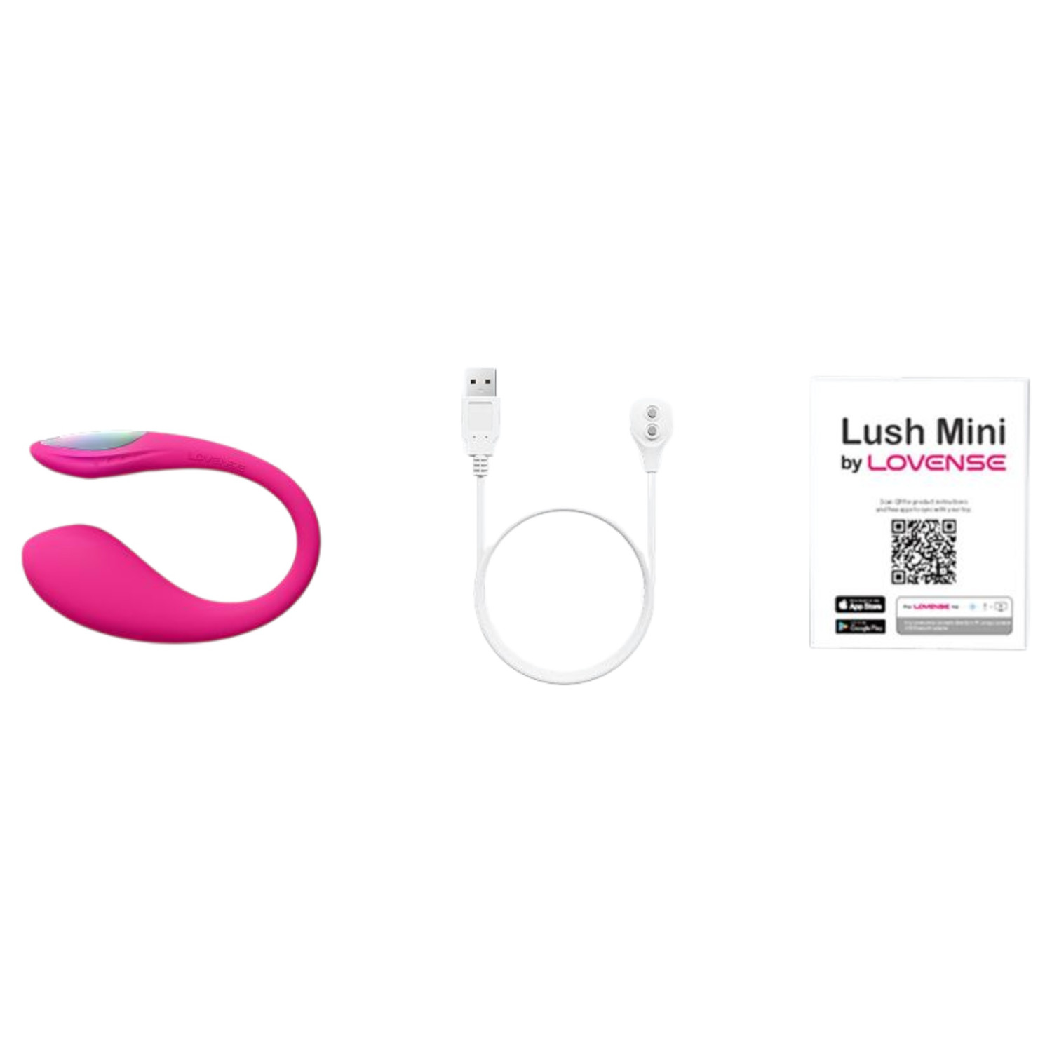 Lovense Lush Mini – App-vezérelt vibrációs tojás (pink)