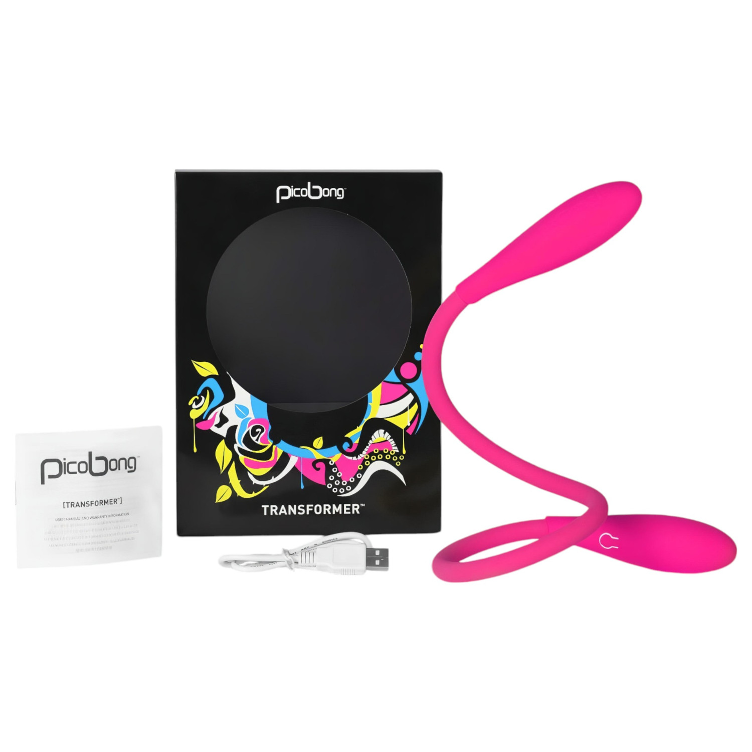 Picobong Transformer - vízálló unisex vibrátor (pink)