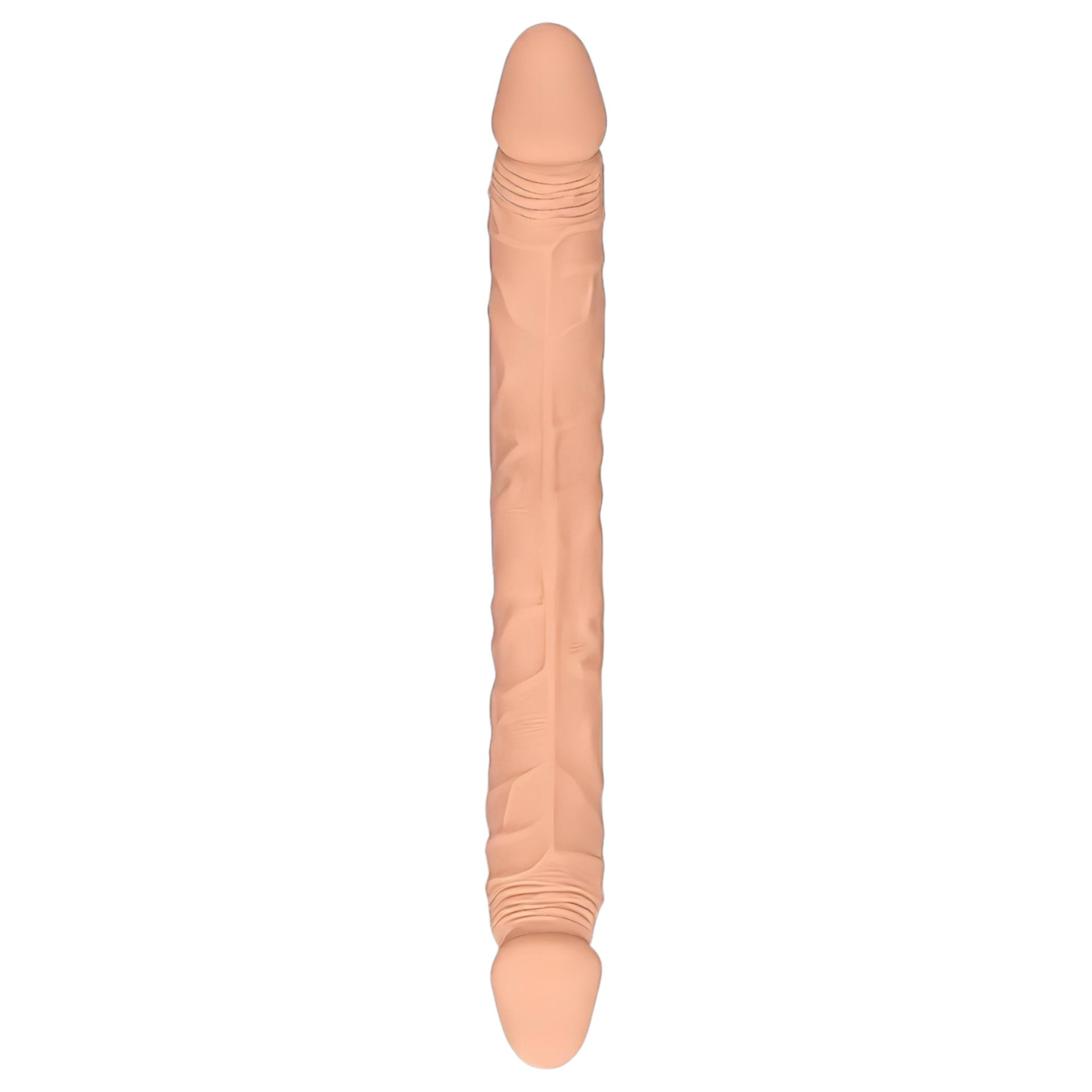 RealRock Double Dong 14 - dupla dildó (36 cm, natúr)
