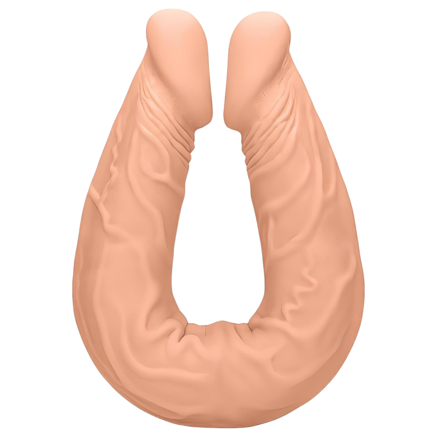 RealRock Double Dong 14 - dupla dildó (36 cm, natúr)