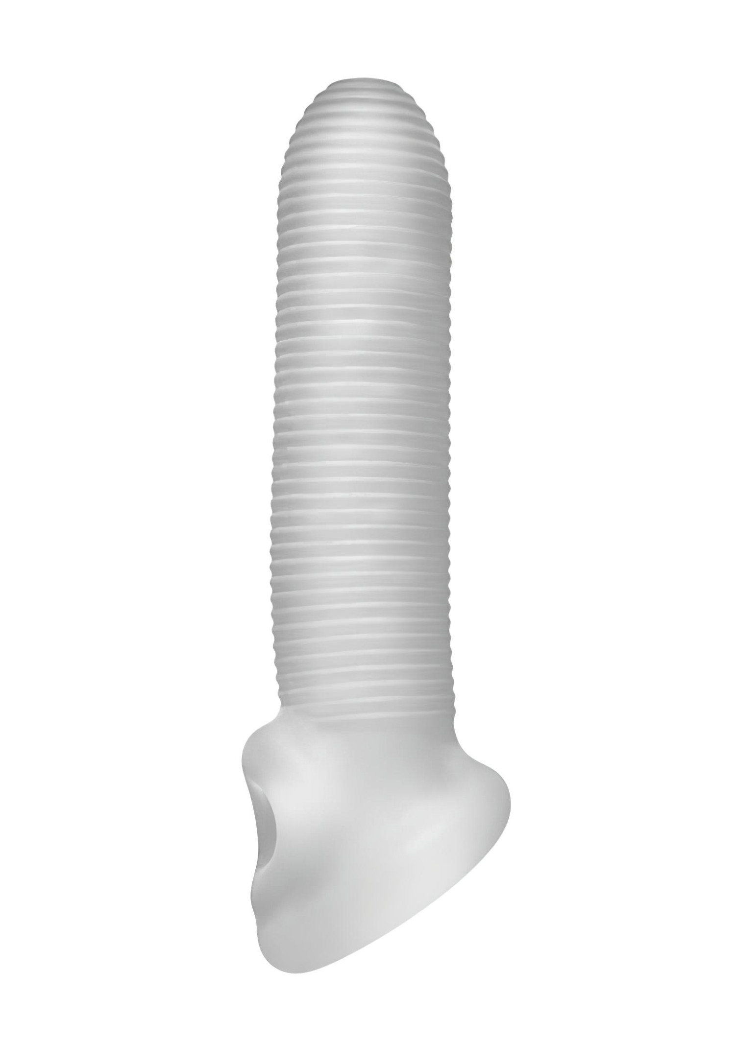 Perfect Fit - Fat Boy Micro Ribbed - péniszköpeny (17 cm, fehér) Perfect Fit - Fat Boy Micro Ribbed - péniszköpeny (17 cm, fehér)