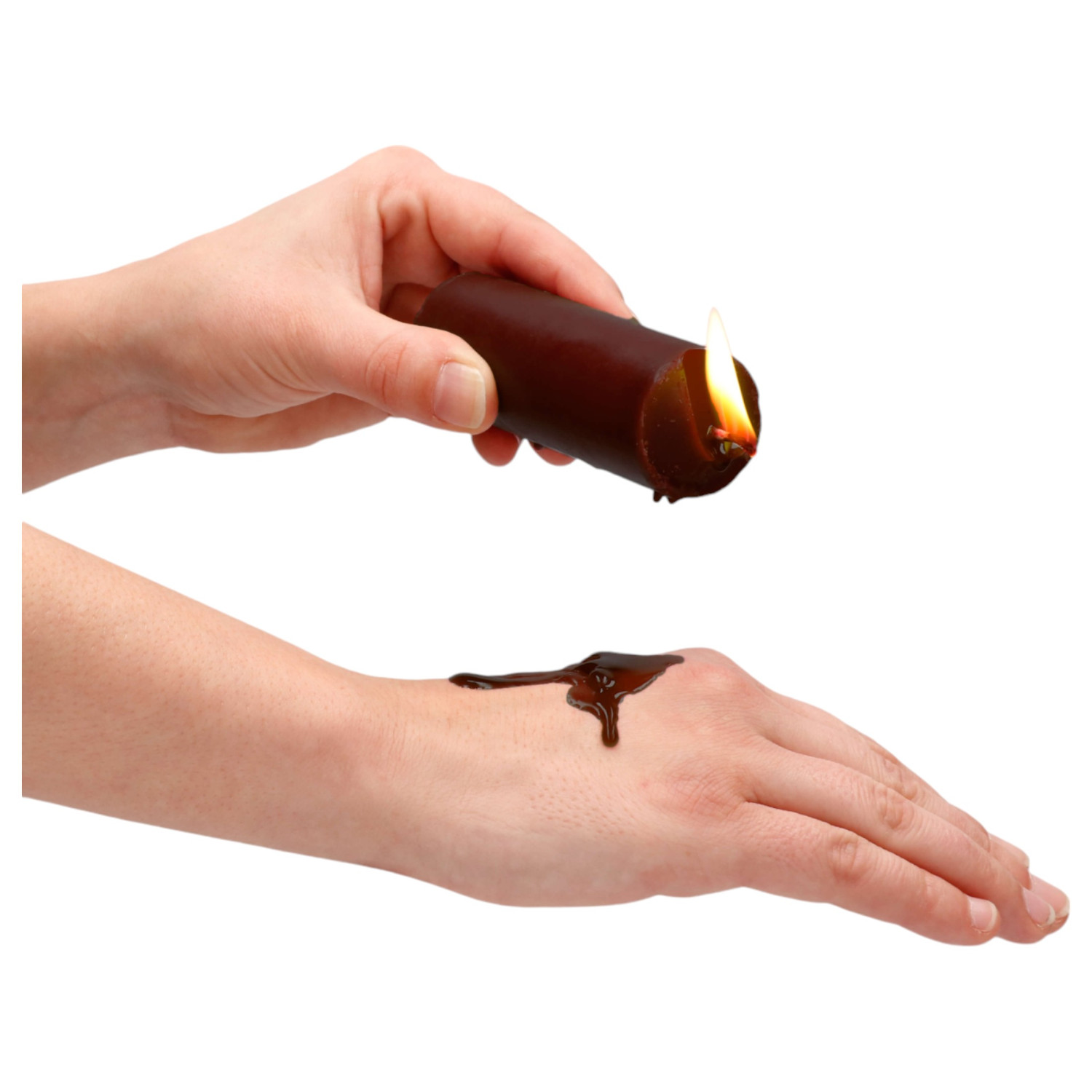 Ouch Chocolate - paraffin testgyertya csoki illattal (100 g) Ouch Chocolate - paraffin testgyertya csoki illattal (100 g)