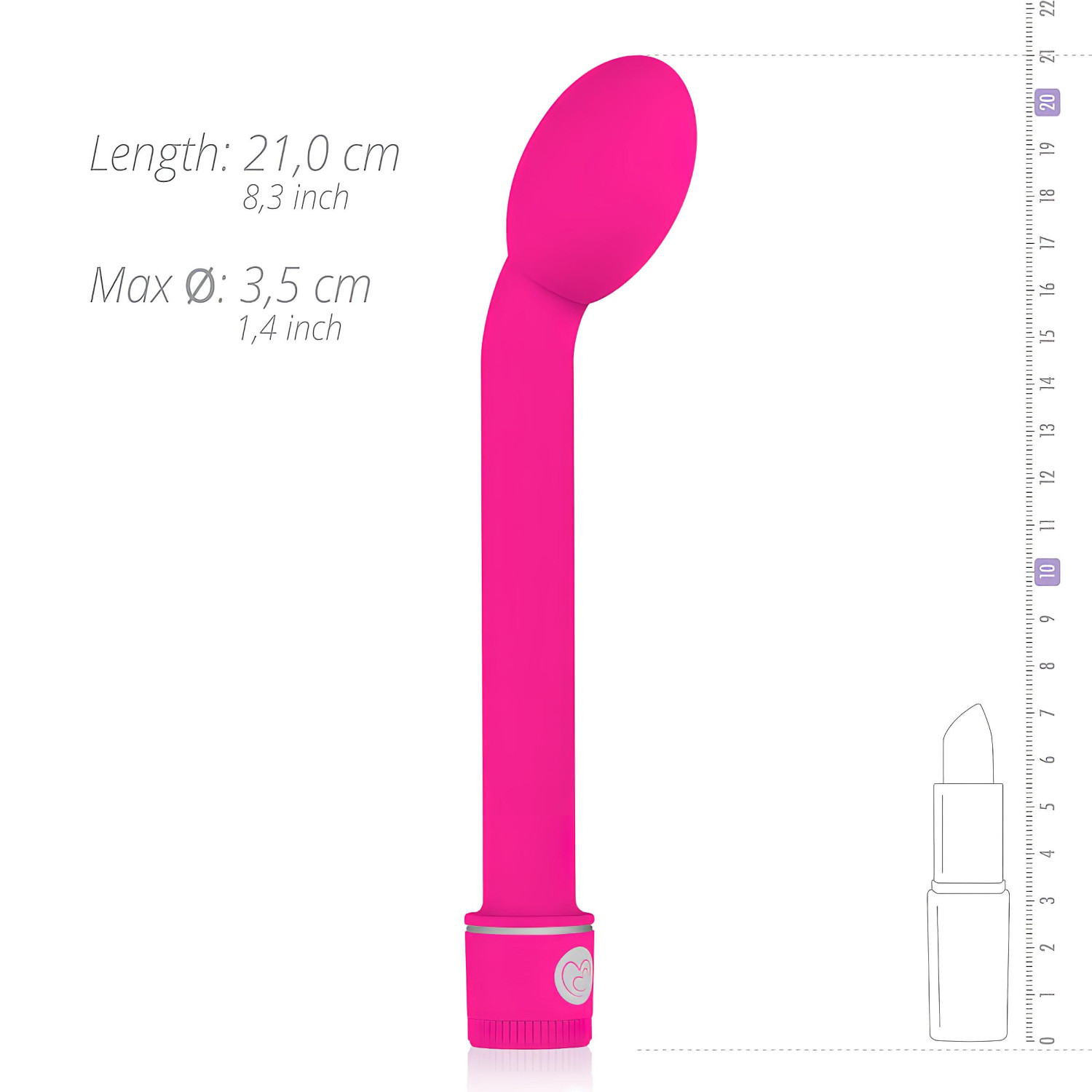 EasyToys Slim - G-pont vibrátor (pink) EasyToys Slim - G-pont vibrátor (pink)