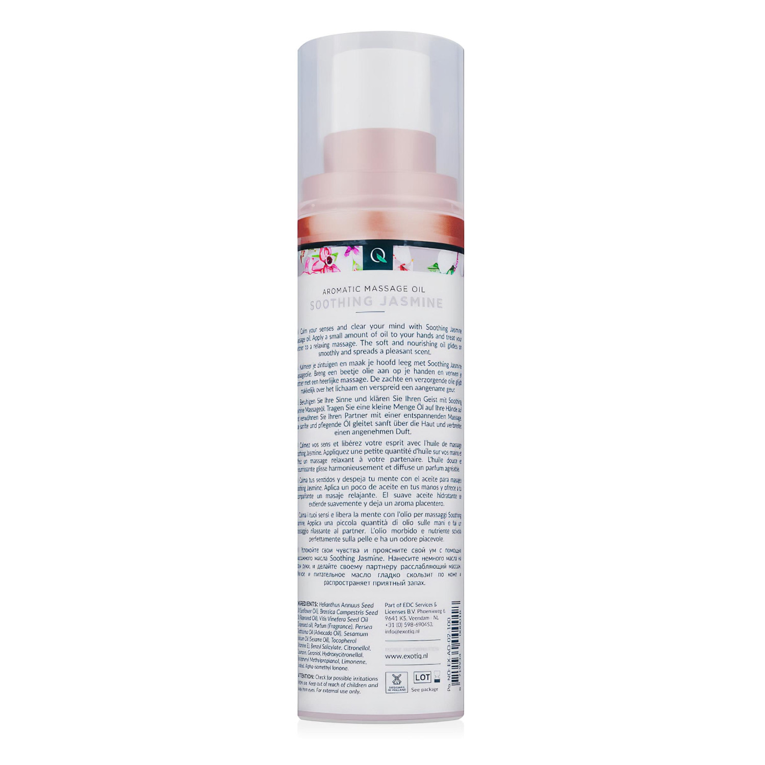 Exotiq - illatos masszázsolaj - jázmin (100 ml)