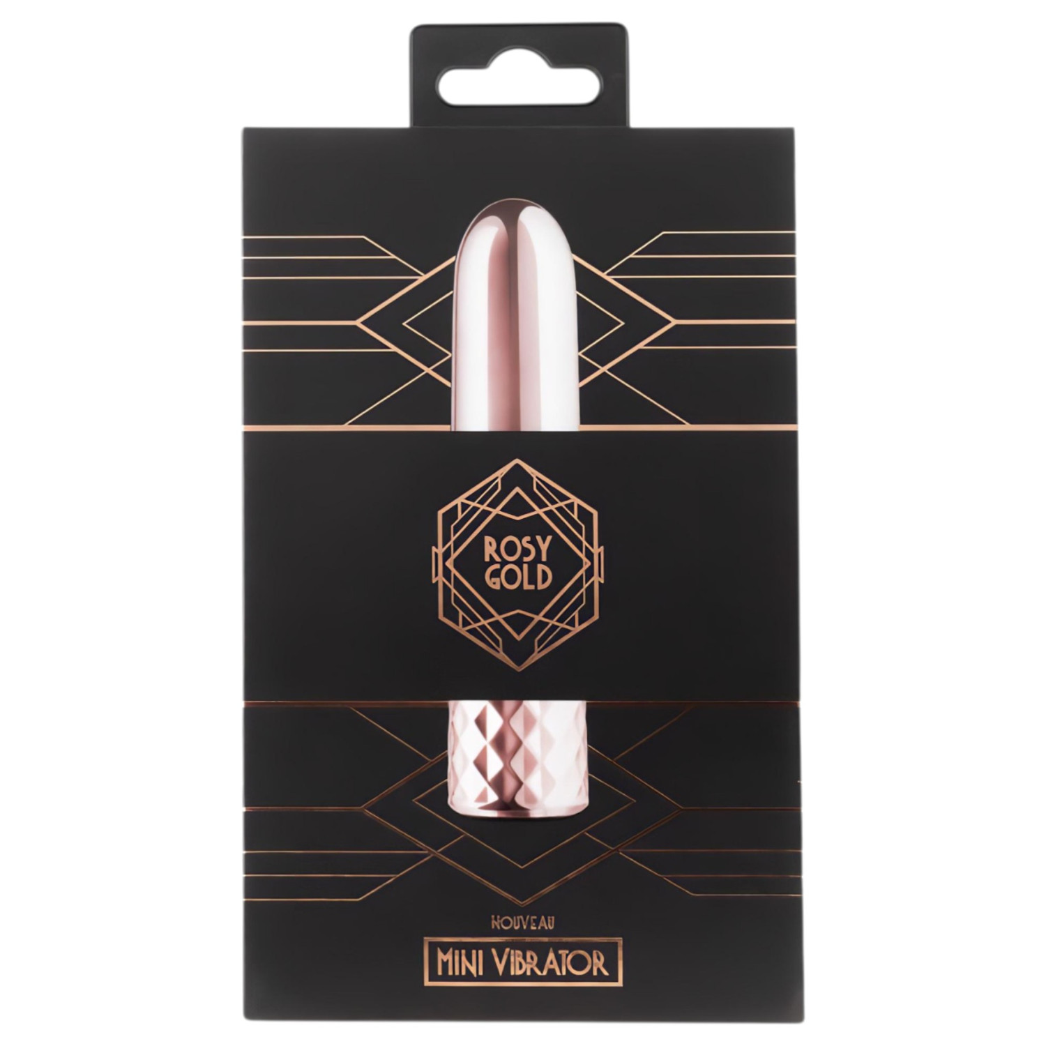 Rosy Gold Mini - akkus, mini rúdvibrátor (rosegold)