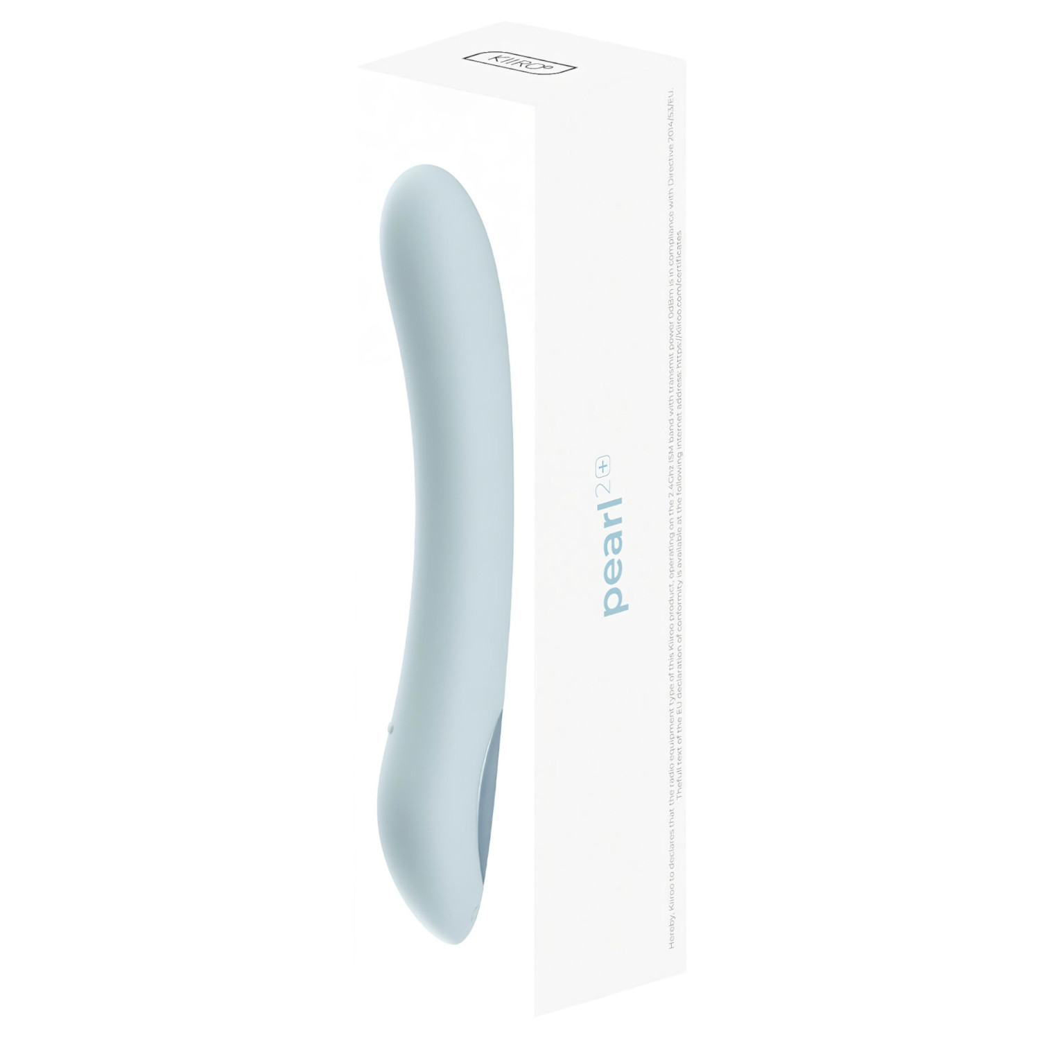 Kiiroo Pearl 2 - interaktív, vízálló G-pont vibrátor (kék)