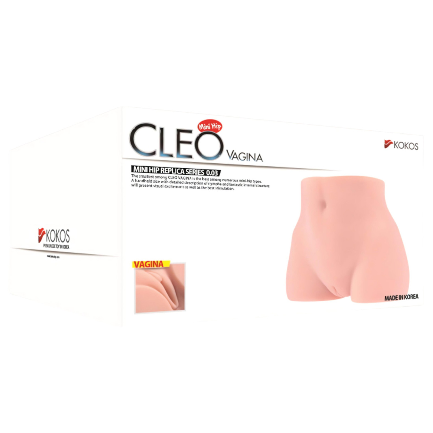 Kokos Cleo - élethű, torzó műpunci (natúr) Kokos Cleo - élethű, torzó műpunci (natúr)