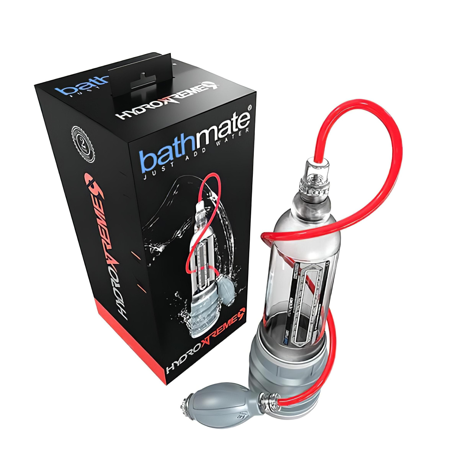 BathMate Xtreme Hydromax 9 - péniszpumpa szett (átlátszó)