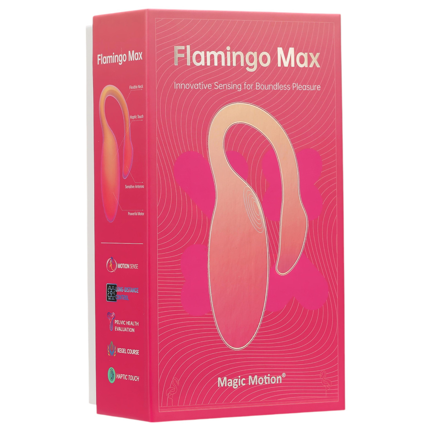 Magic Motion Flamingo Max – App-vezérelt vibrációs tojás (narancs) Magic Motion Flamingo Max – App-vezérelt vibrációs tojás (narancs)