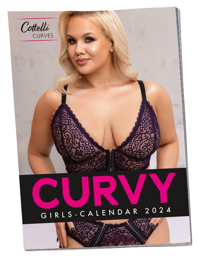 Curvy Girls - plus size női naptár - 2024 (1db)