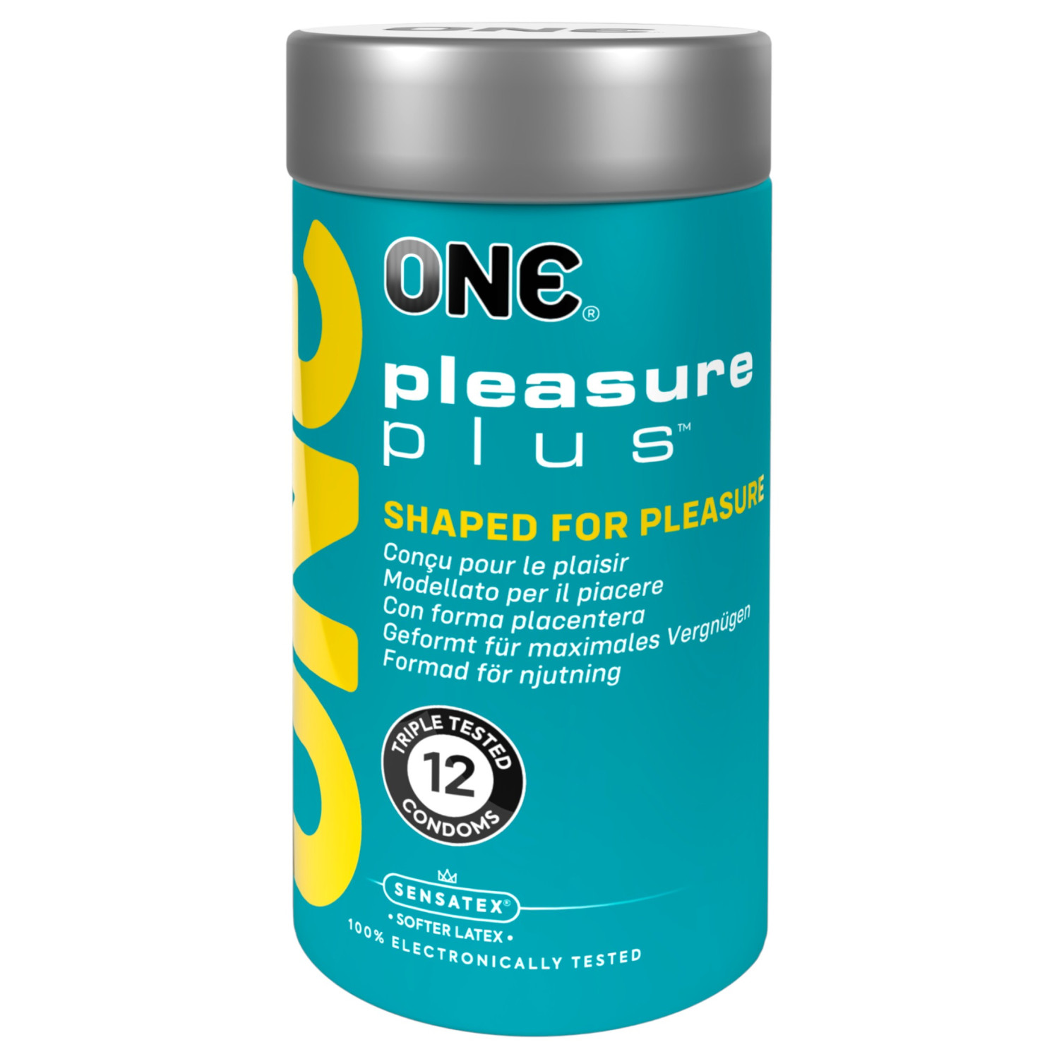 ONE Pleasure Plus - belső bordázatú óvszer (12 db) ONE Pleasure Plus - belső bordázatú óvszer (12 db)