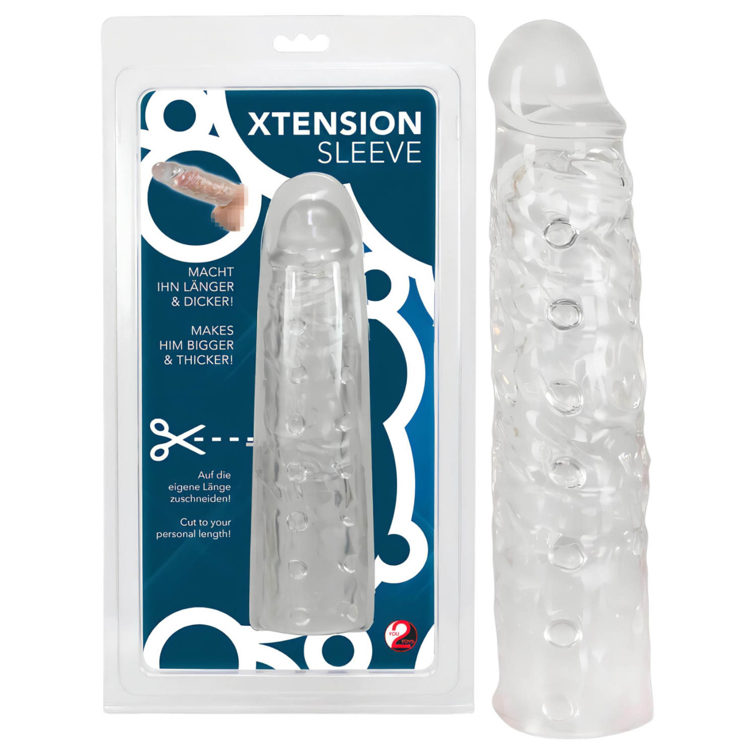 You2Toys - Xtension péniszköpeny (átlátszó)